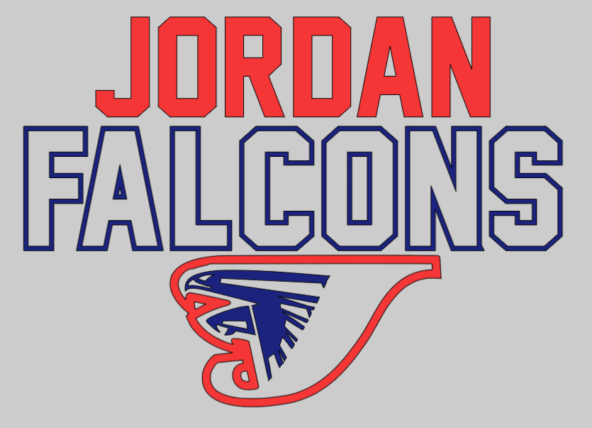 Jordan Falcons -Block Font