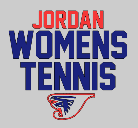 Womens Tennis- Block Font