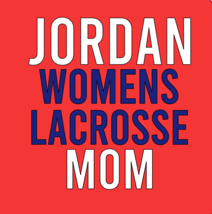 Womens Lacrosse Mom Print